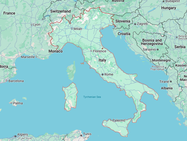 Грузовые перевозки бусом Италия - Николаев