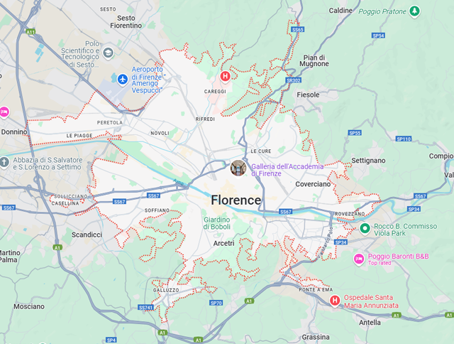 Грузовые перевозки бусом Флоренция - Украина