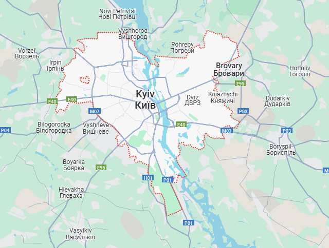 Вантажні перевезення бусом Київ - Словенія