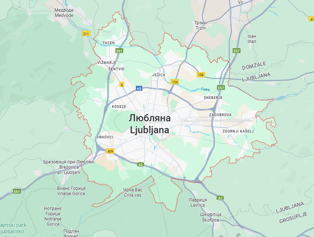 Вантажні перевезення бусом Любляна - Україна