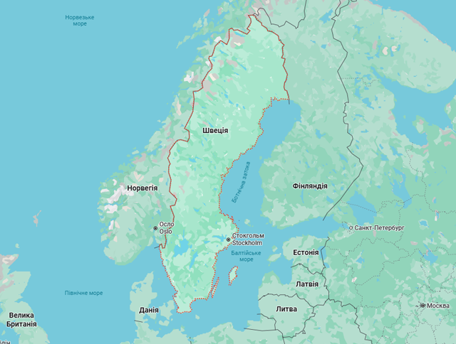 Вантажні перевезення бусом Швеція - Україна