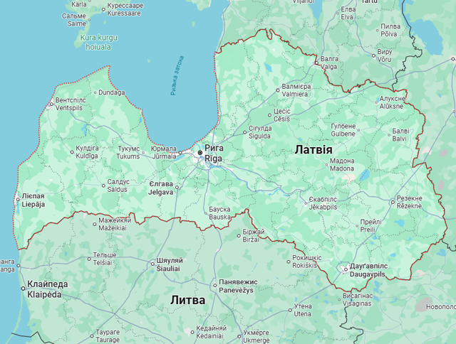 Грузовые перевозки бусом Латвия - Украина