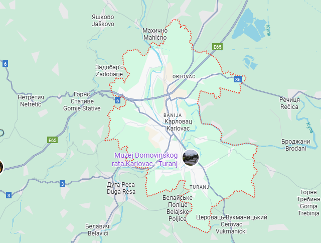 Грузовые перевозки бусом Карловац - Украина