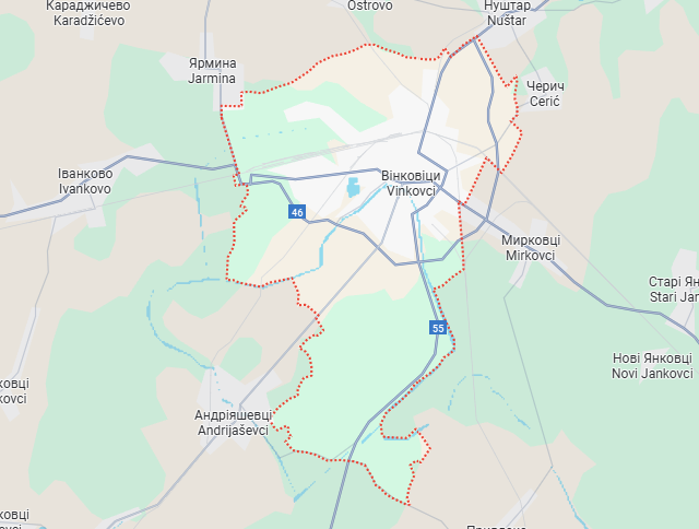 Вантажні перевезення бусом Вінковці - Україна